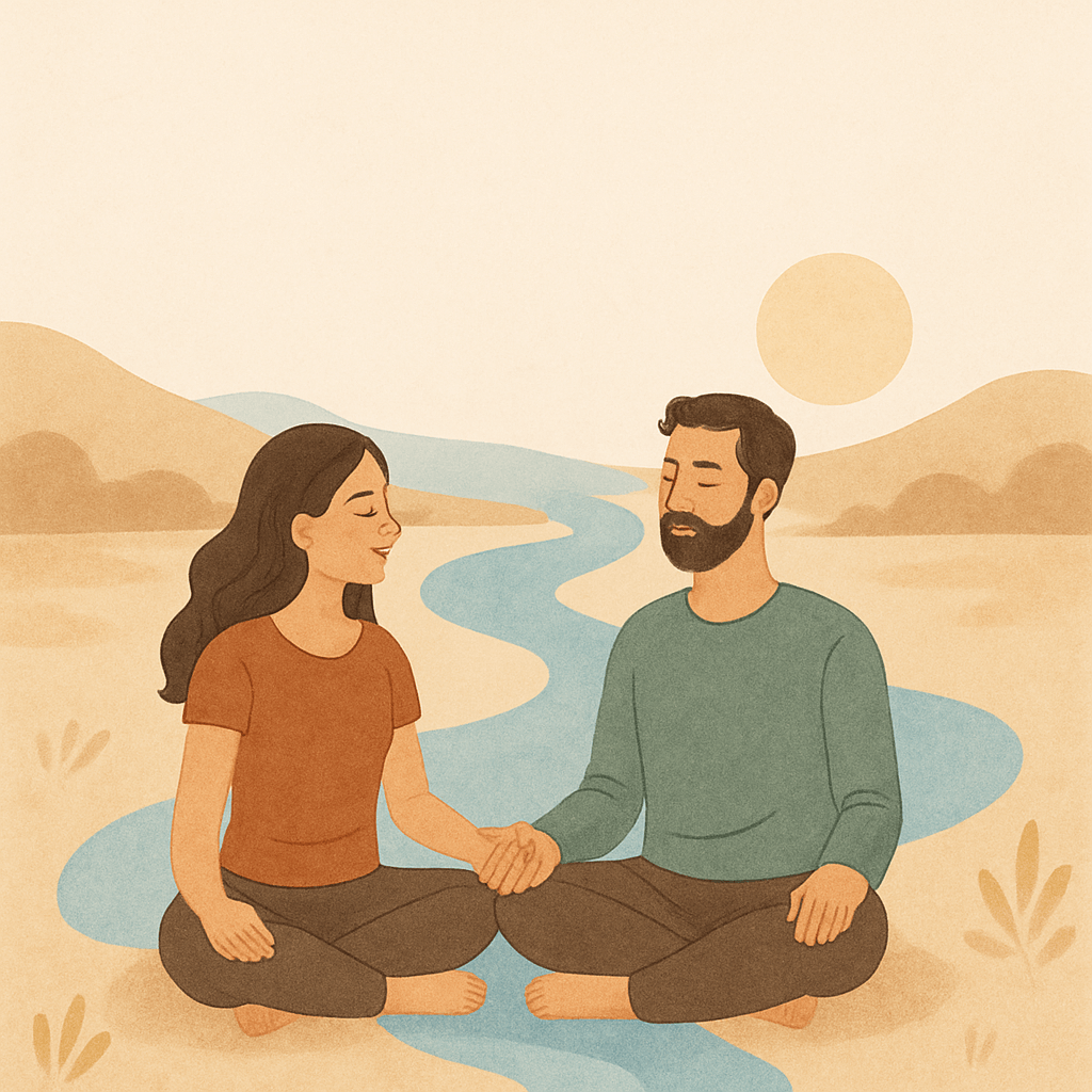 Santykių upė – gili meditacija poroms